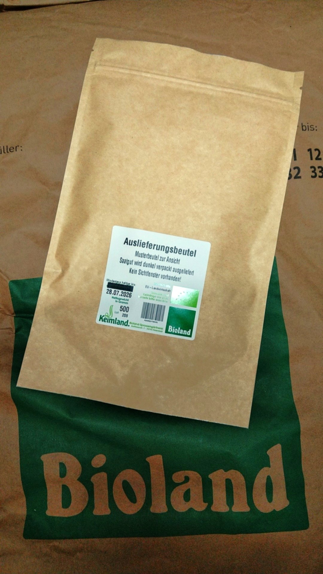 Bio Kichererbsen Sprossen Saatgut – Bild 5